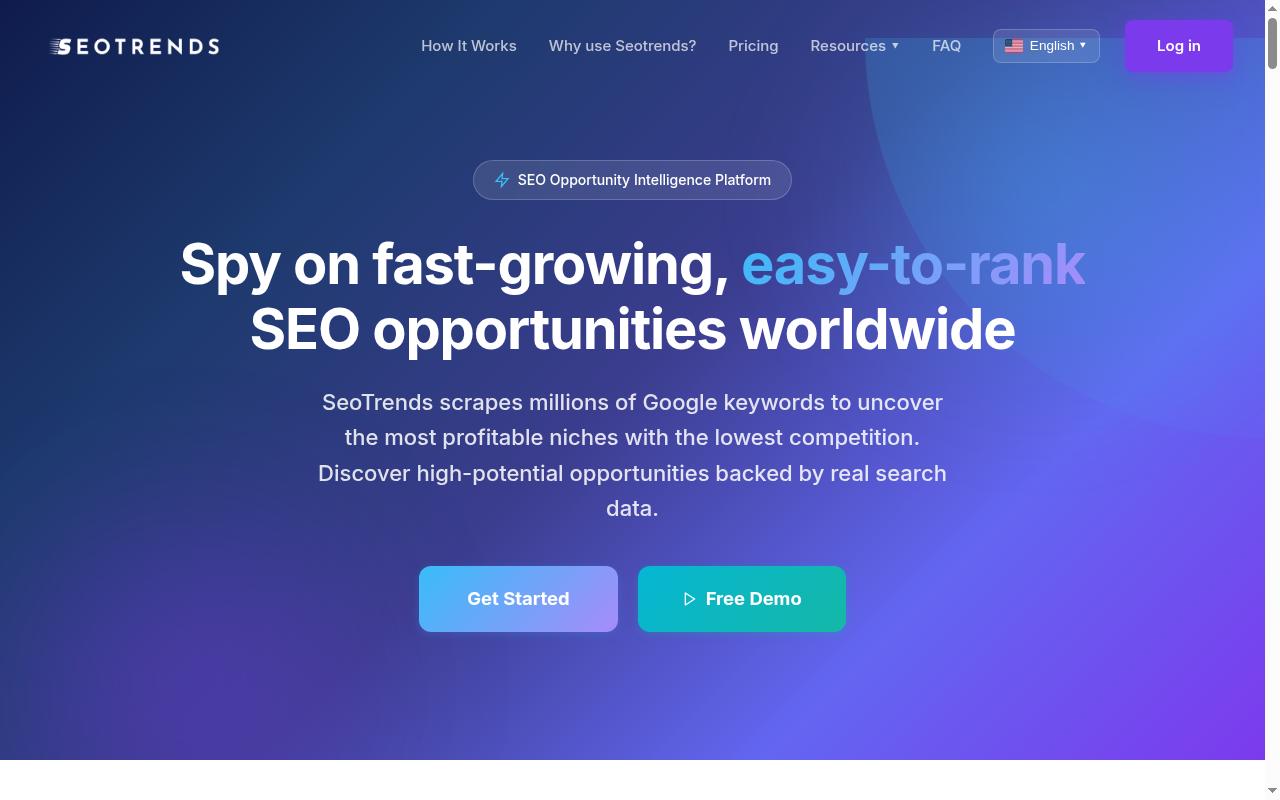 Seotrends Homepage