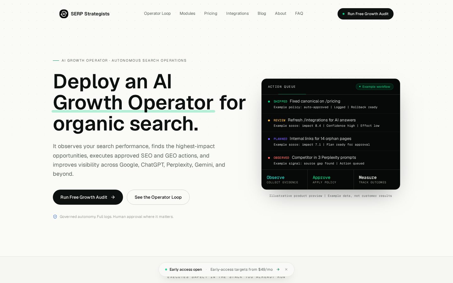 Serpstrategists Homepage