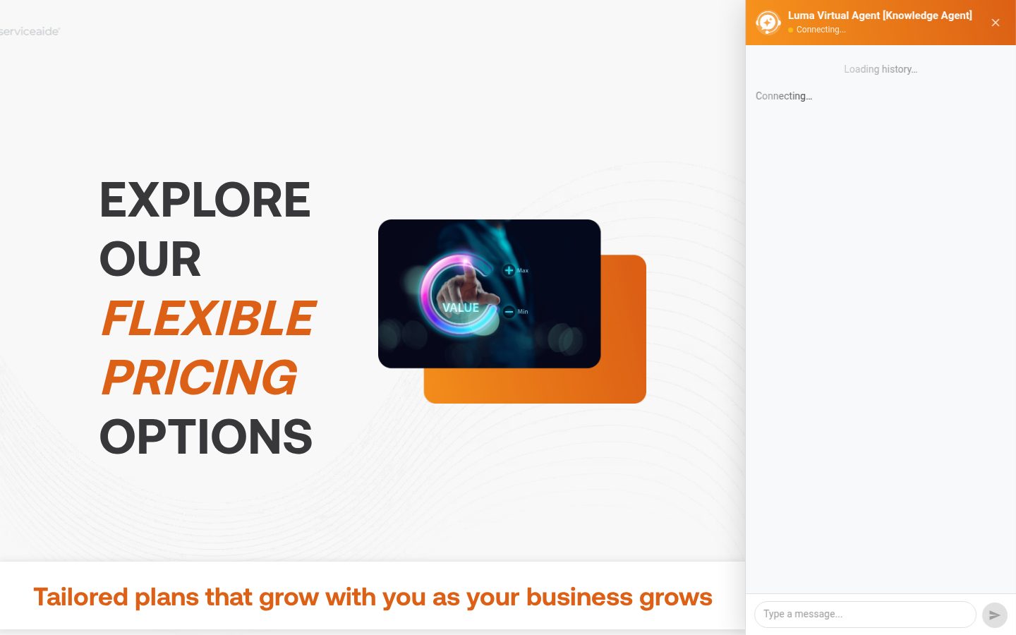 Serviceaide Pricing