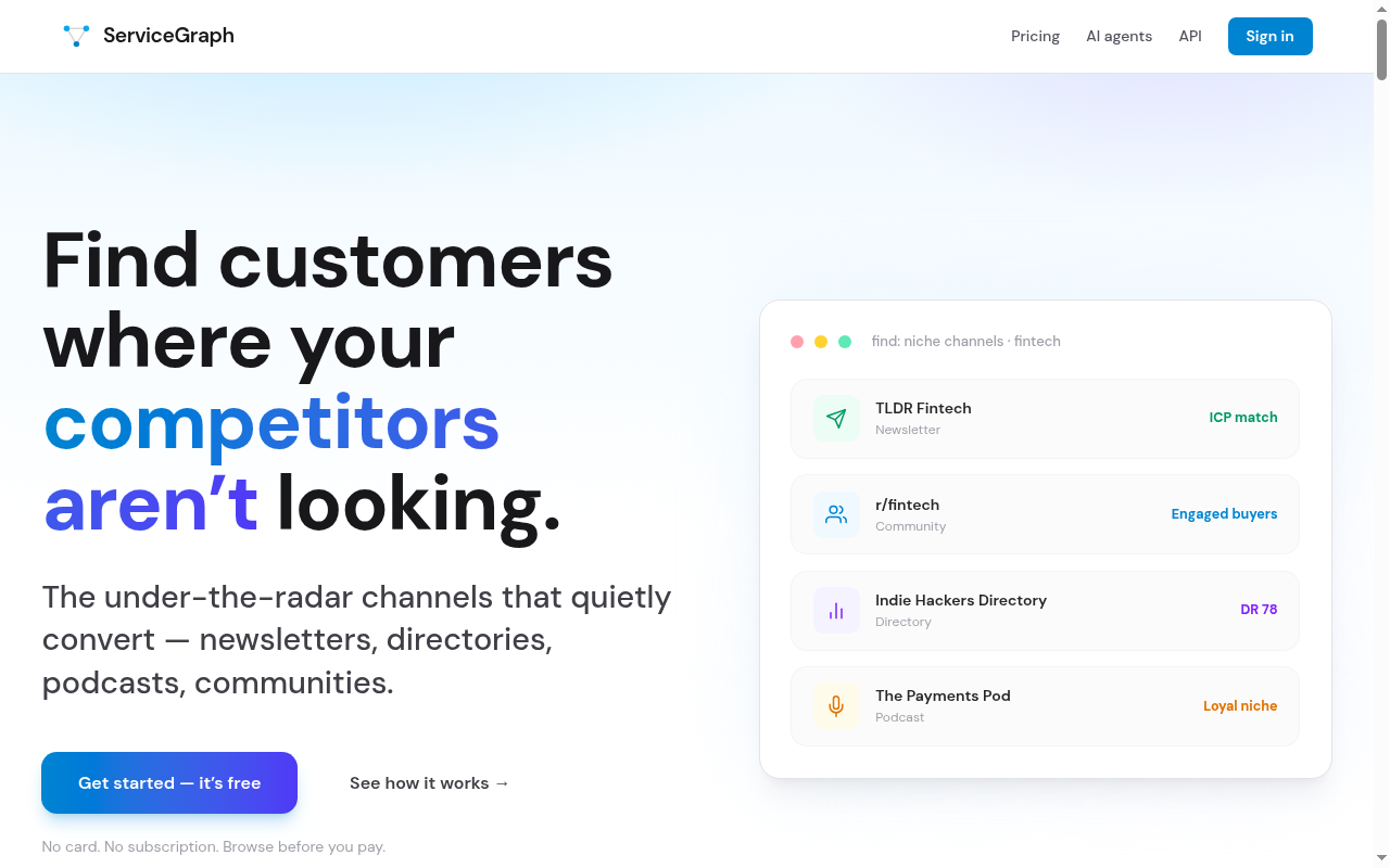 Homepage