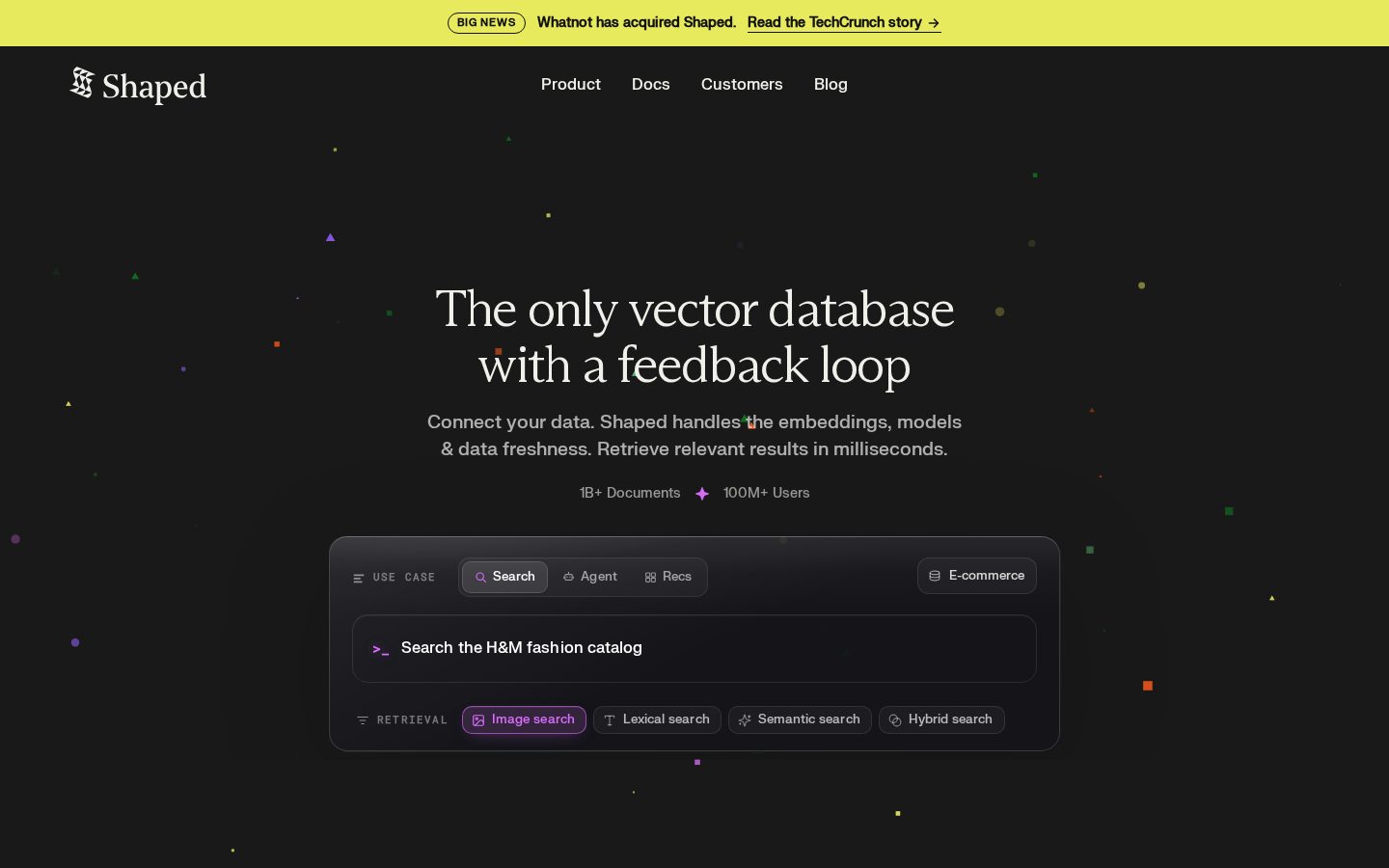 ShapedQL Homepage