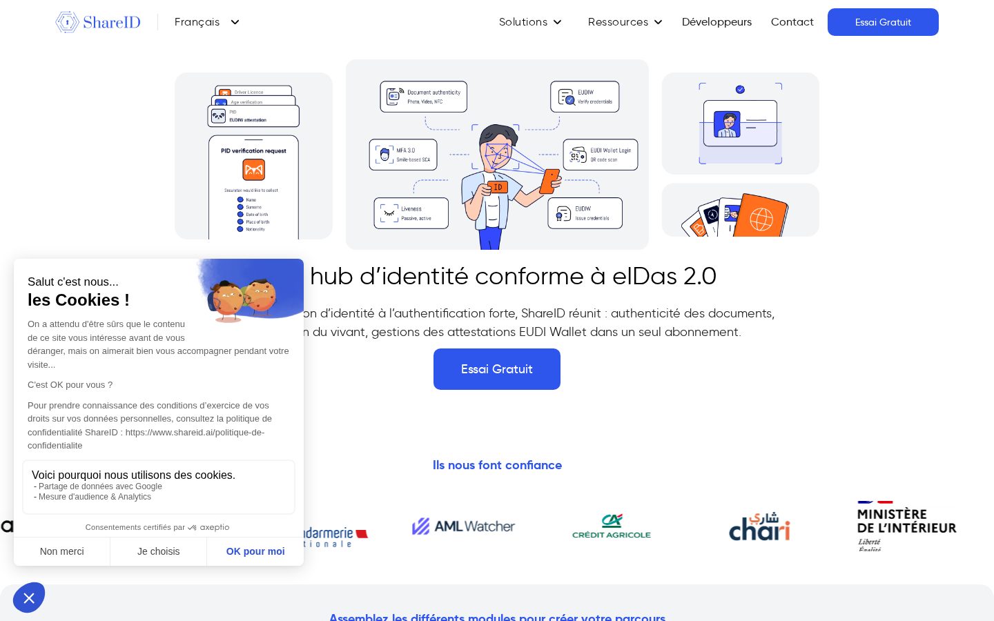 ShareID Homepage