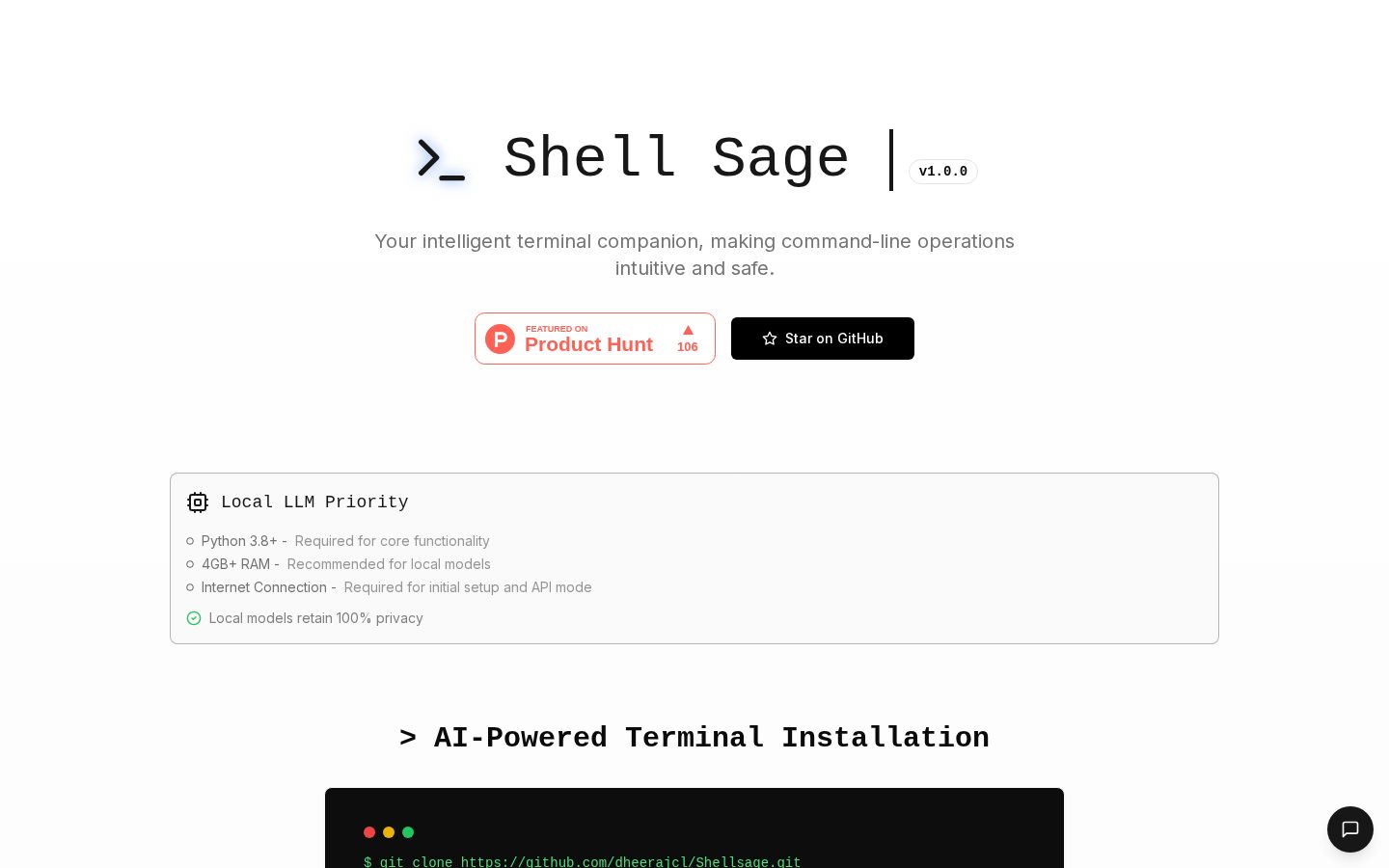 Shellsage Homepage