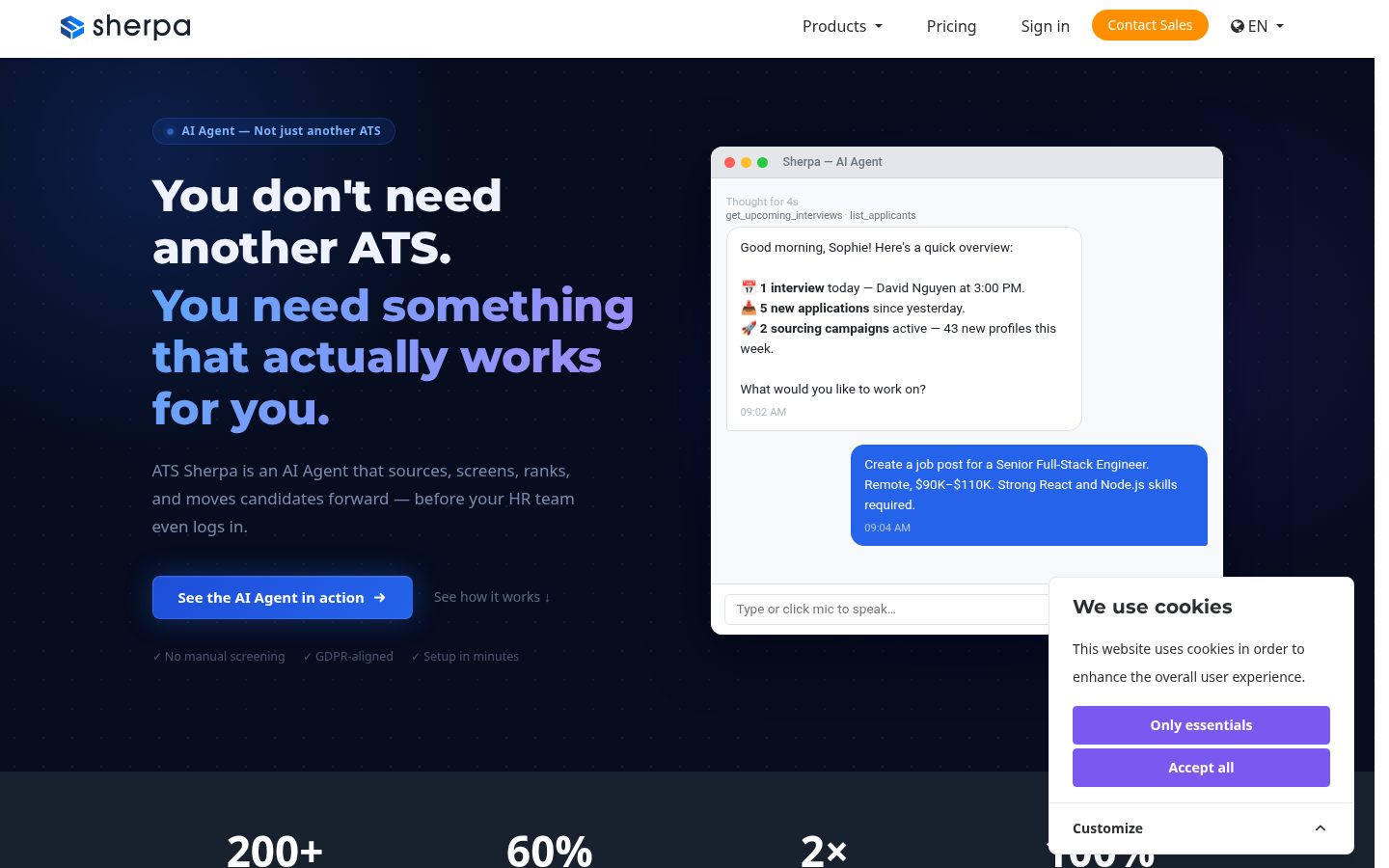 Sherpa Homepage