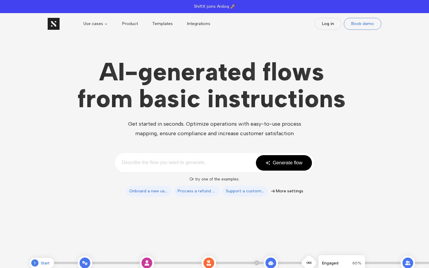 ShiftX Homepage