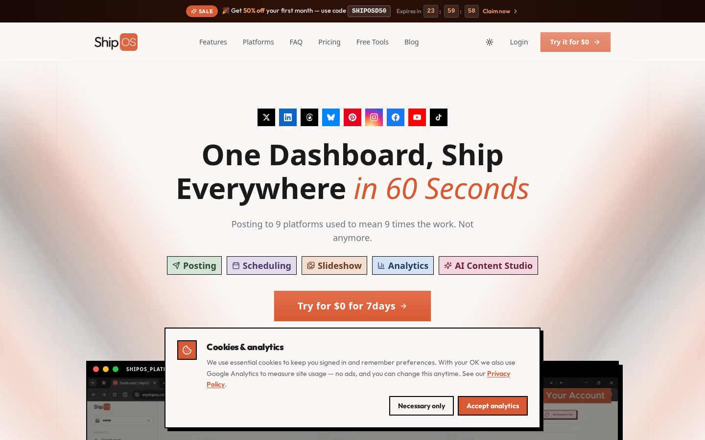 ShipOS Homepage