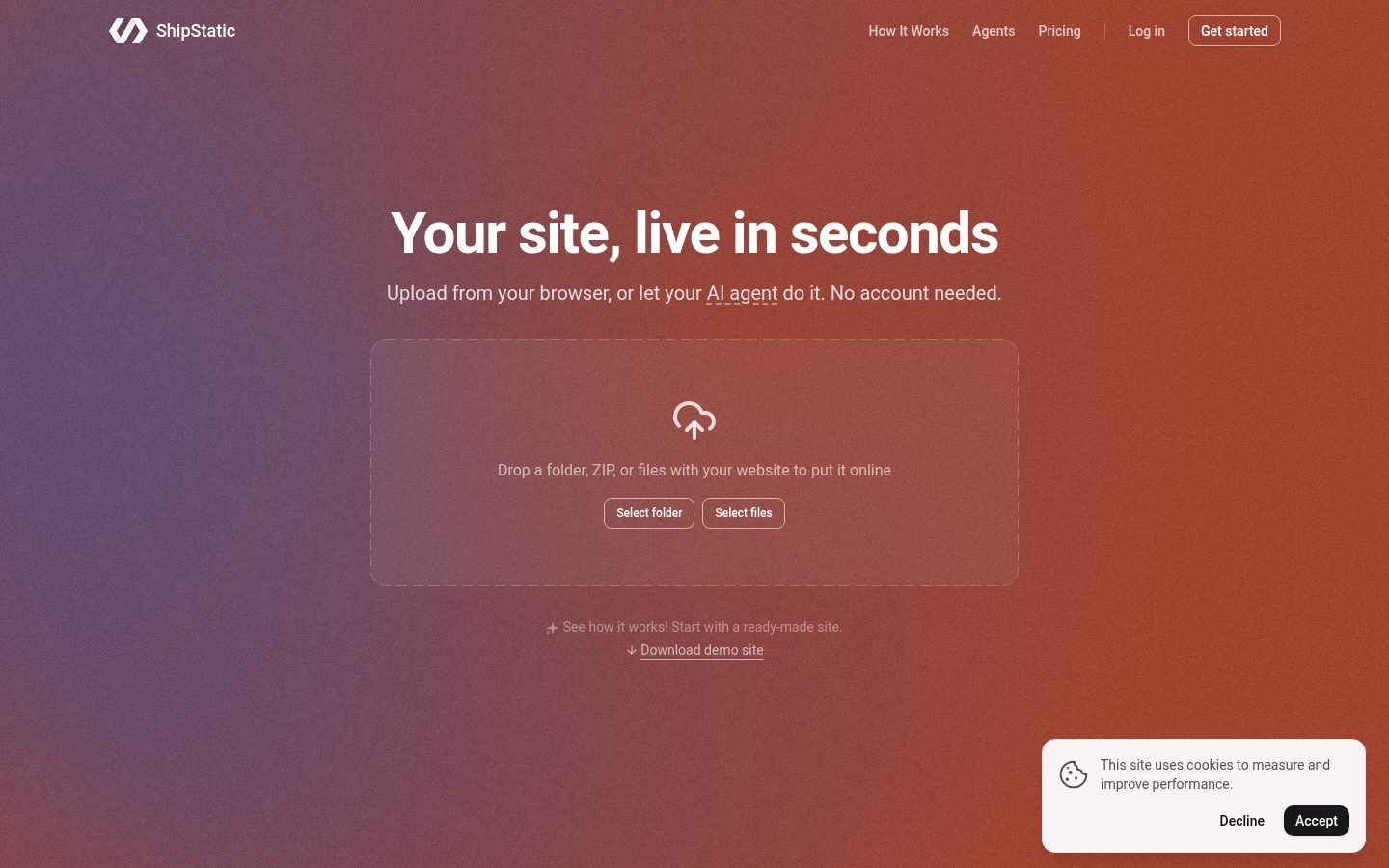 ShipStatic Homepage