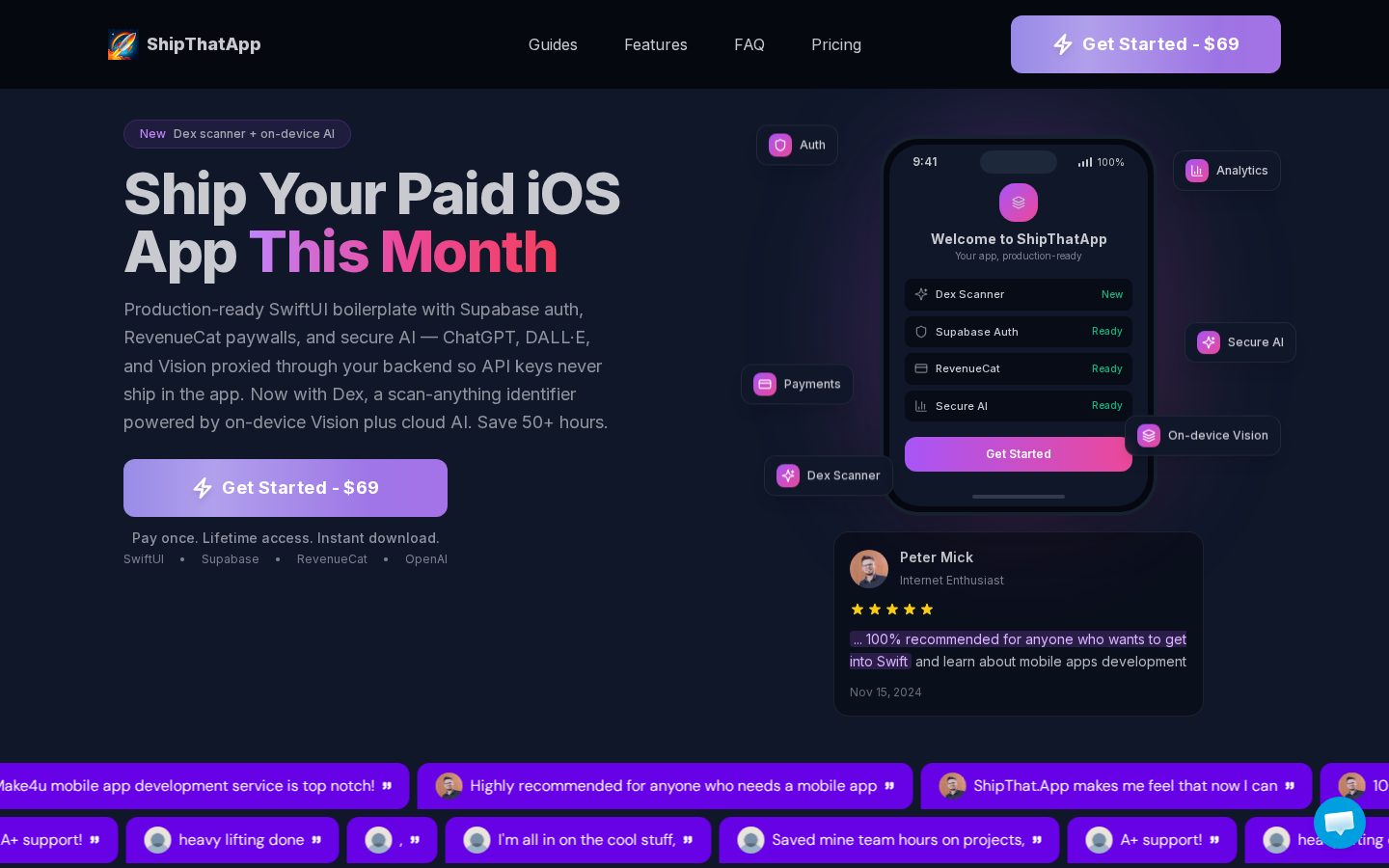 ShipThatApp Homepage