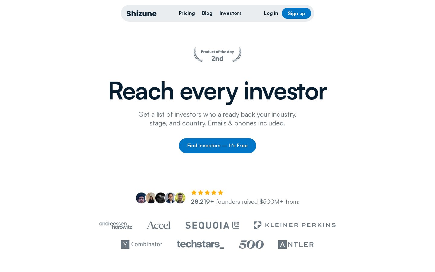 Shizune Homepage