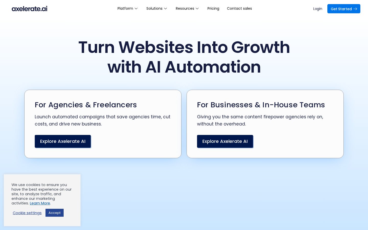 Shopia Homepage