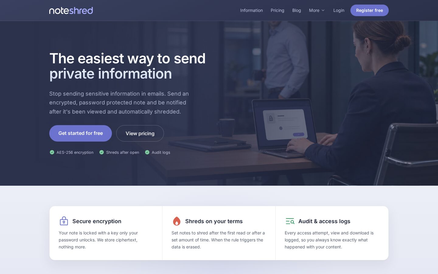 SHRED Homepage