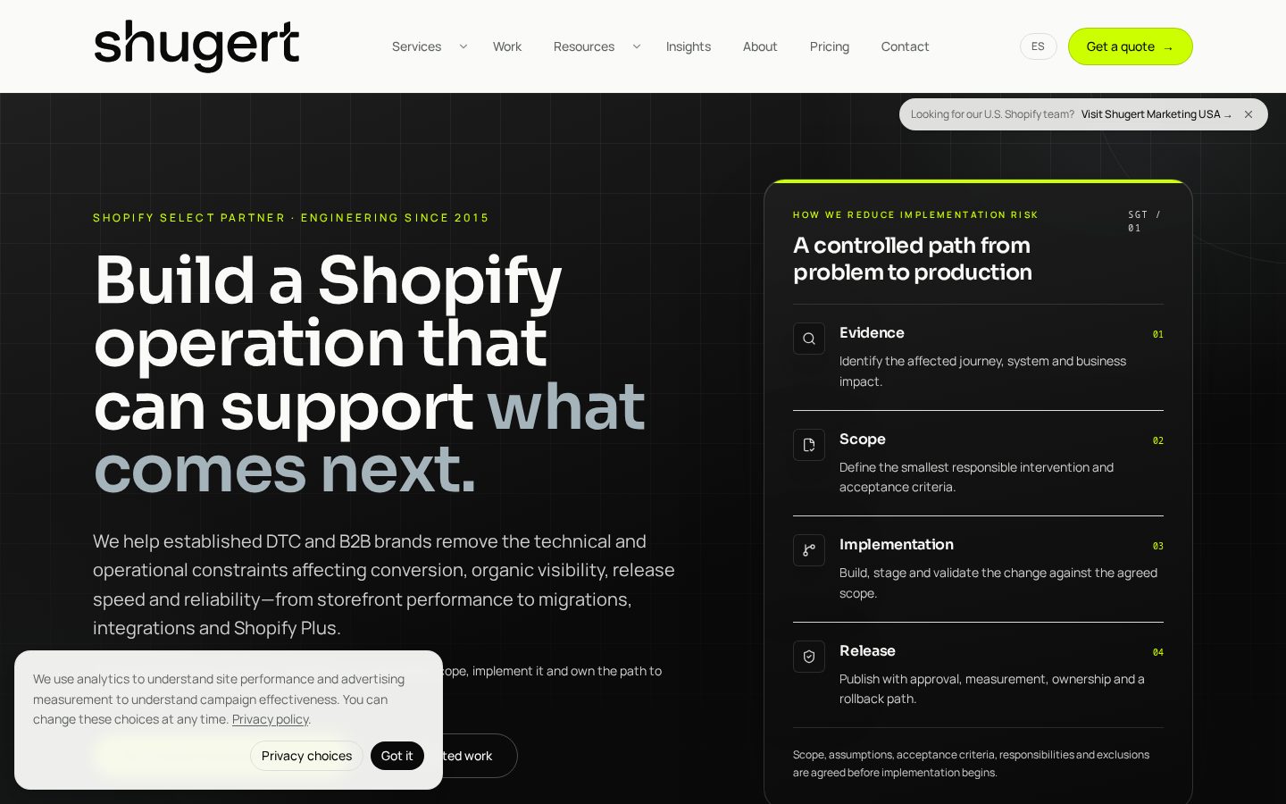 Shugert Homepage