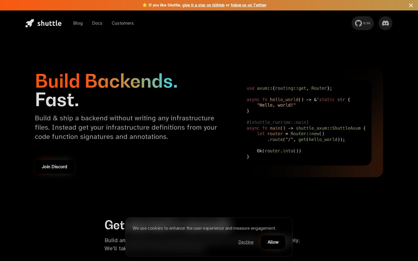 Shuttle Homepage