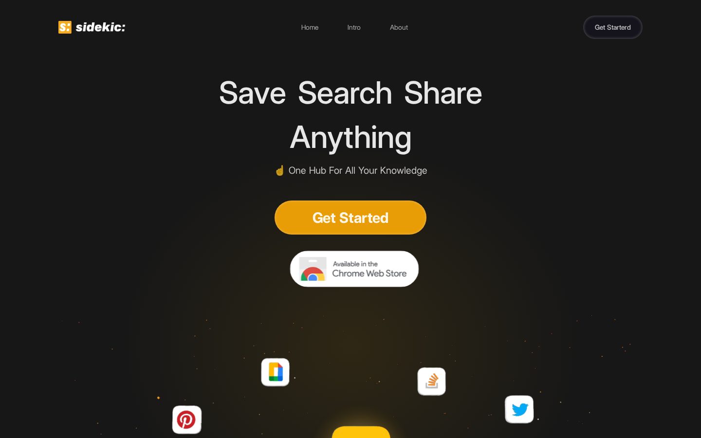 Sidekic AI Homepage