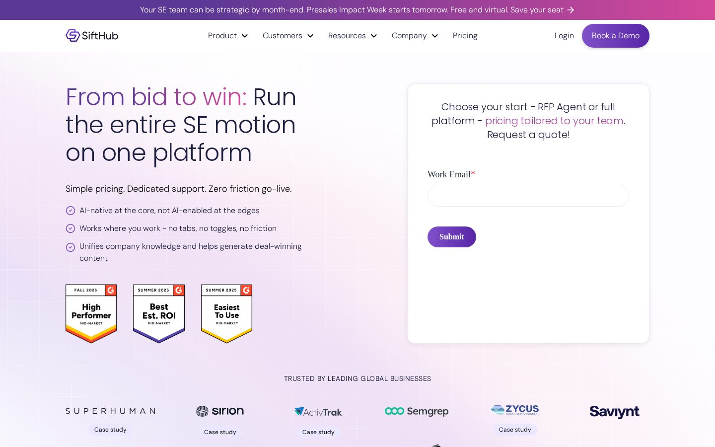 SiftHub Pricing