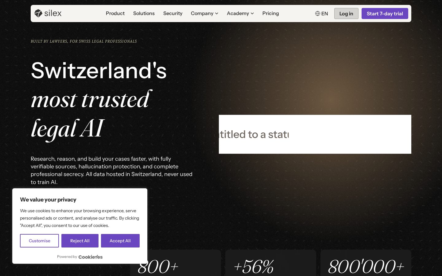 Silex Homepage