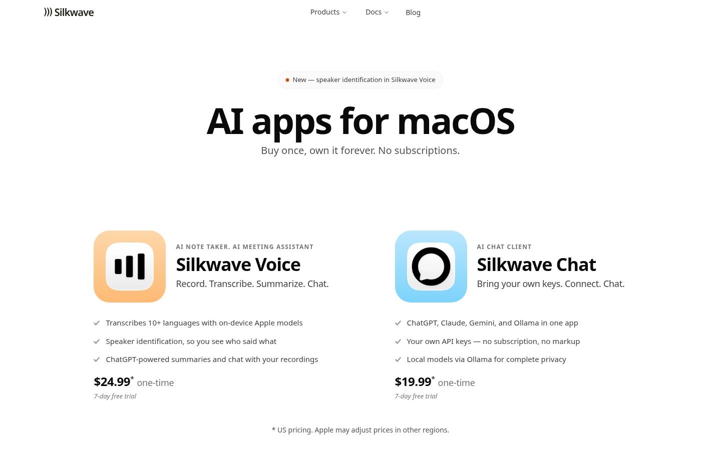 Silkwave Homepage