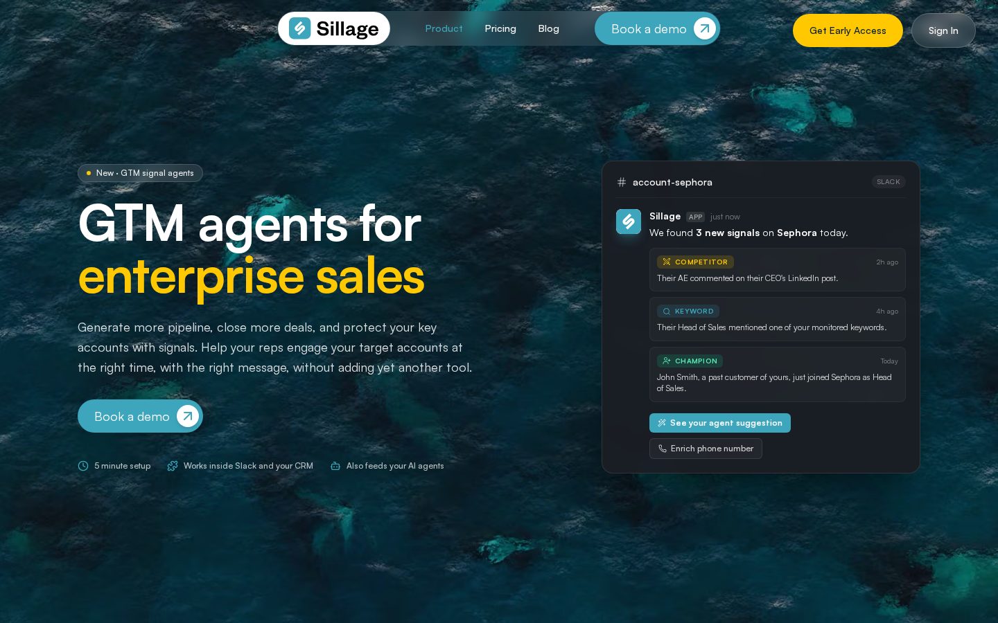 Sillage Homepage