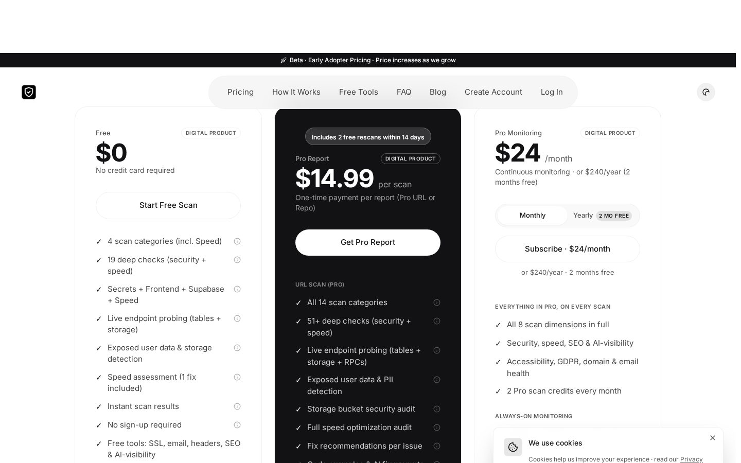 SimplyScan Pricing