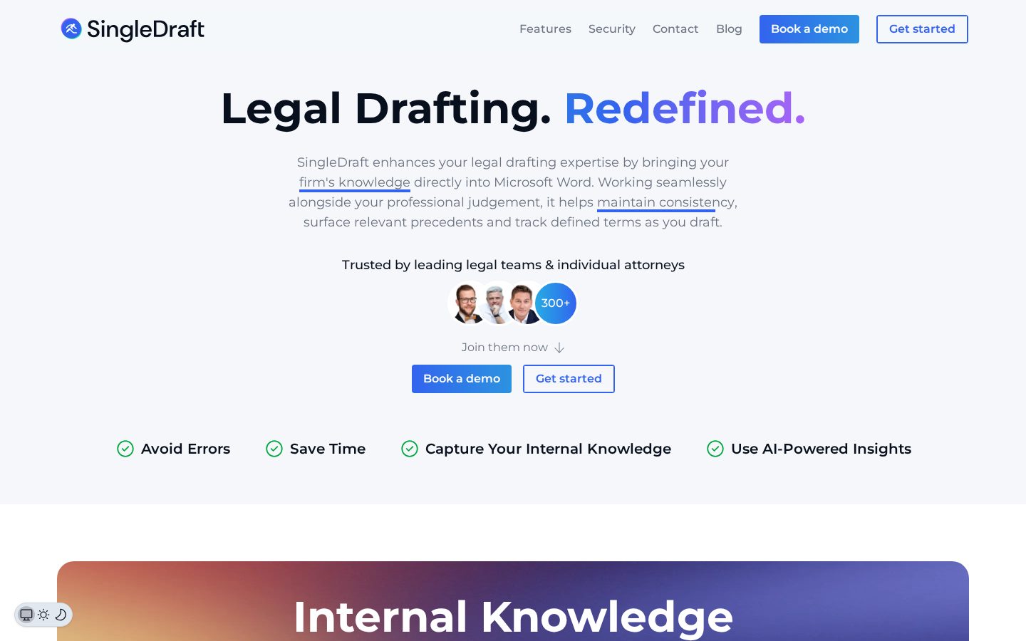 SingleDraft Homepage