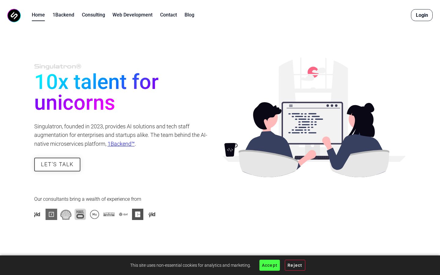 Singulatron Homepage
