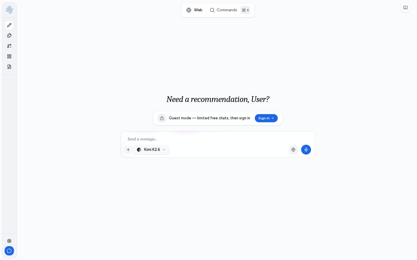 Siora AI Homepage