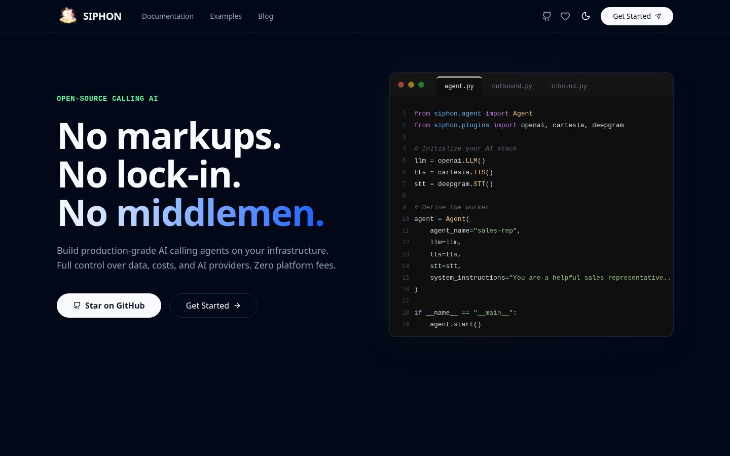 SIPHON Homepage