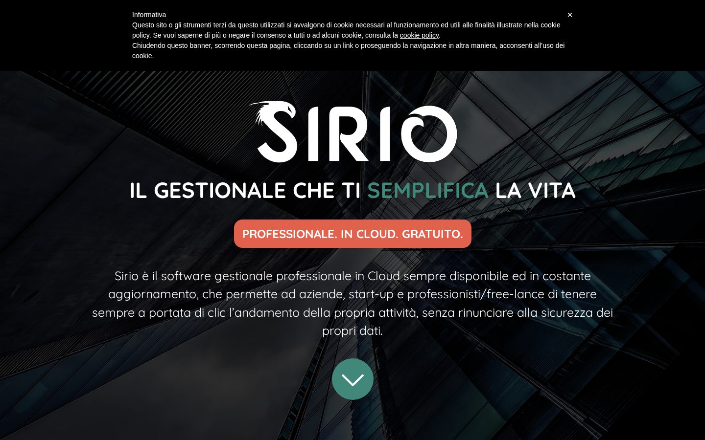 Sirio Homepage