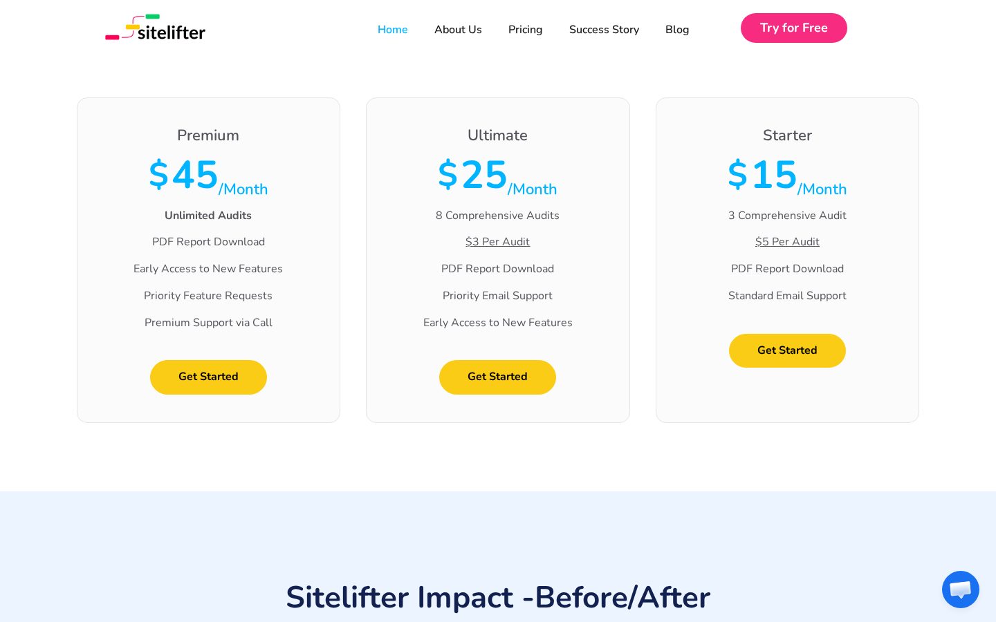 Sitelifter-com Pricing