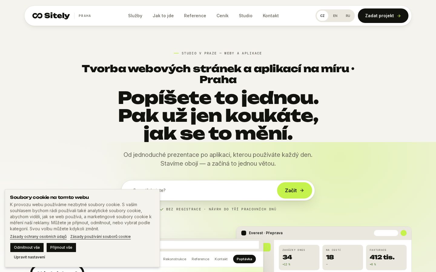Sitely Homepage