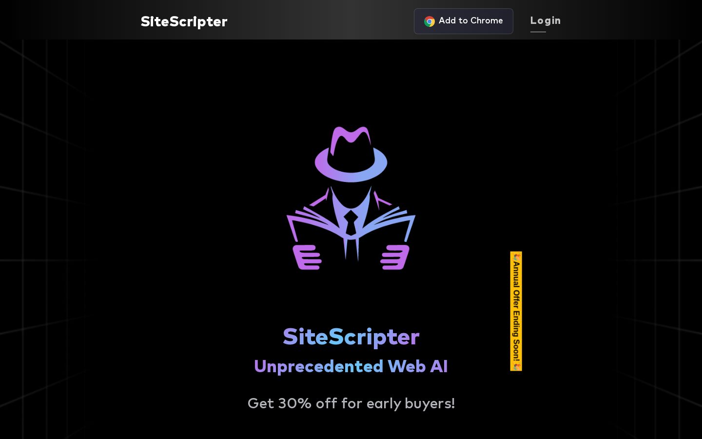 Sitescripter Homepage
