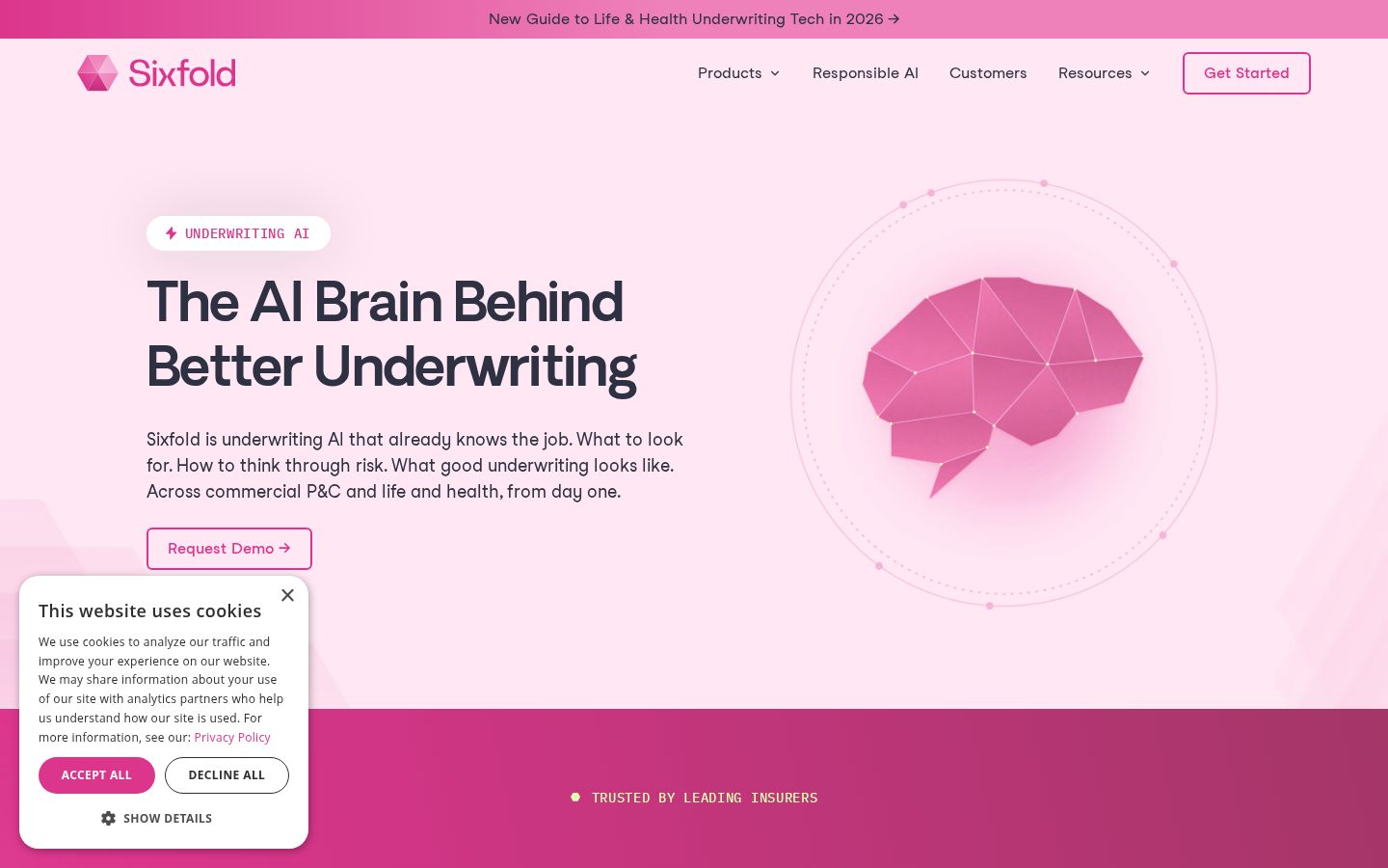 Sixfold Homepage