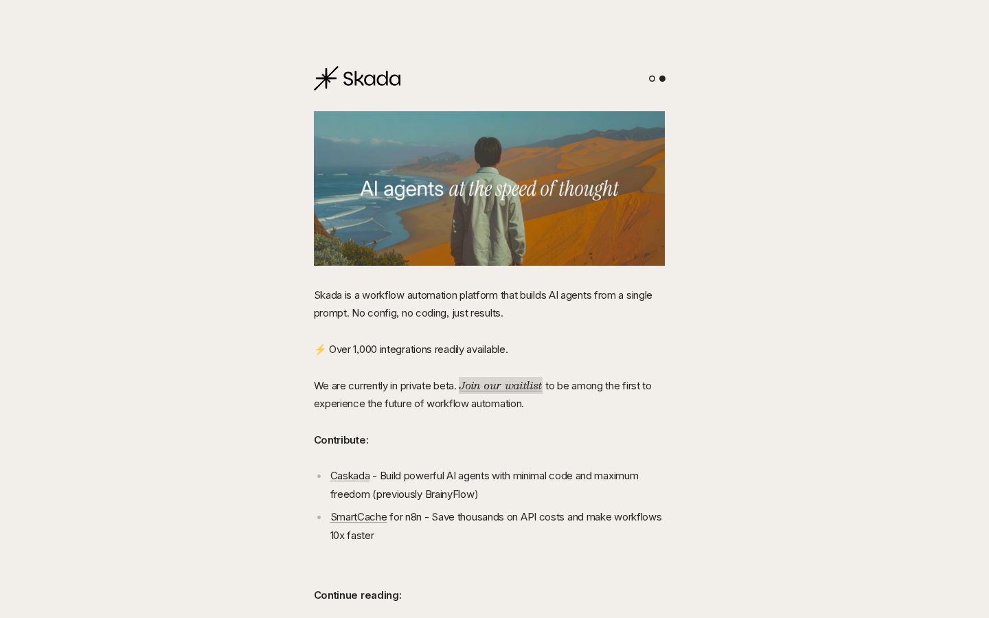 Skada Homepage