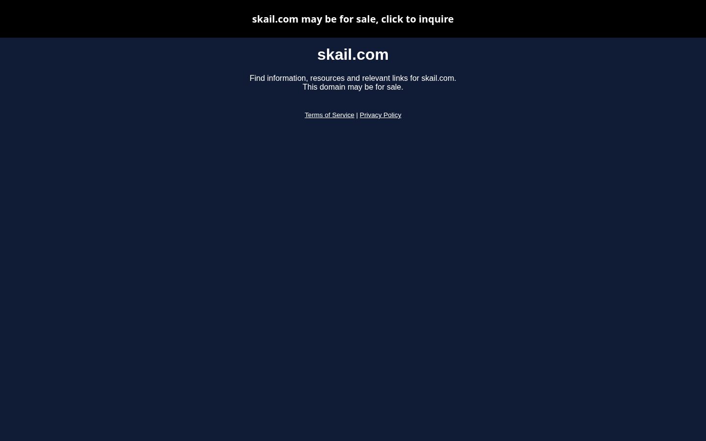 Skail Homepage