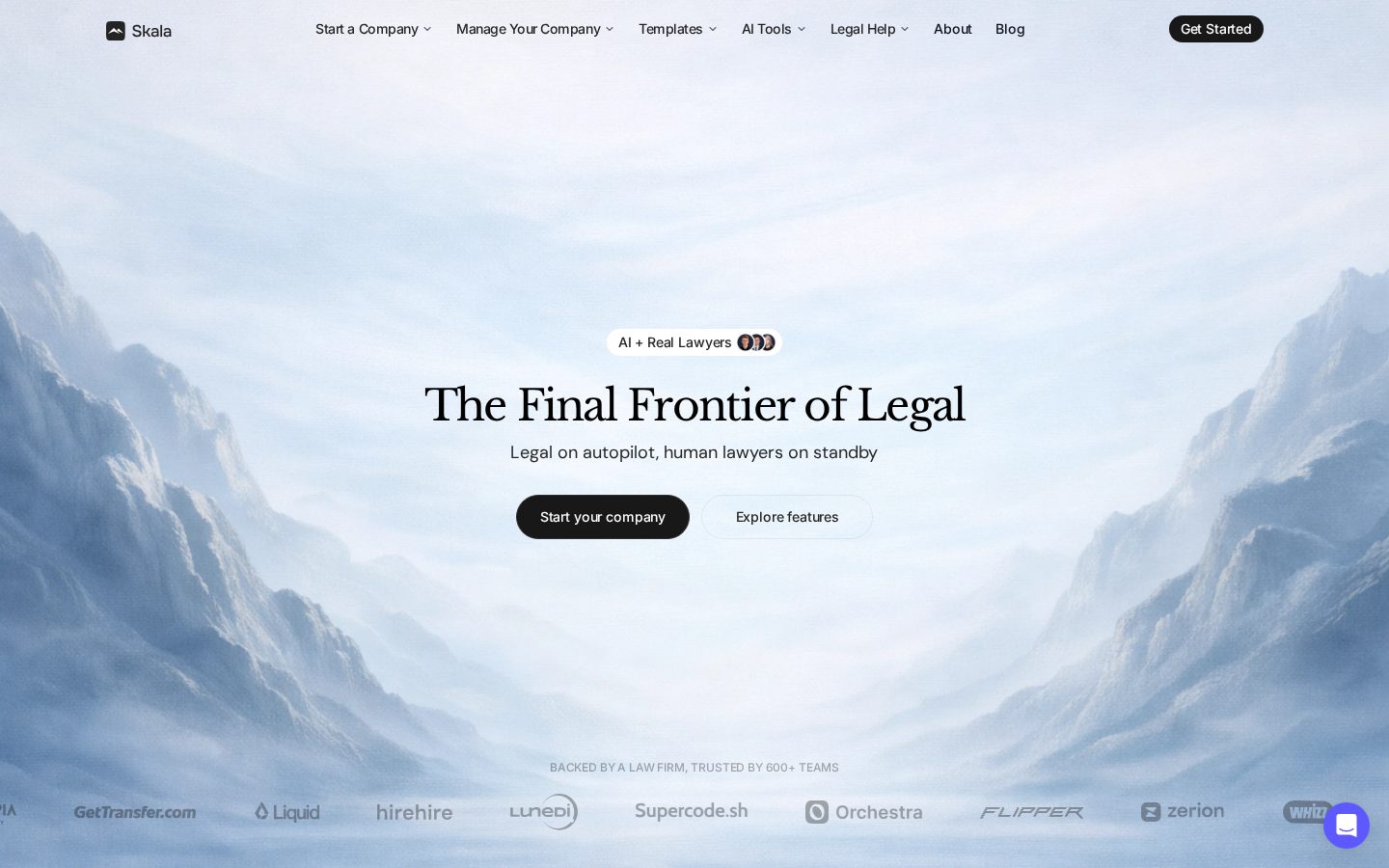 Skala Homepage