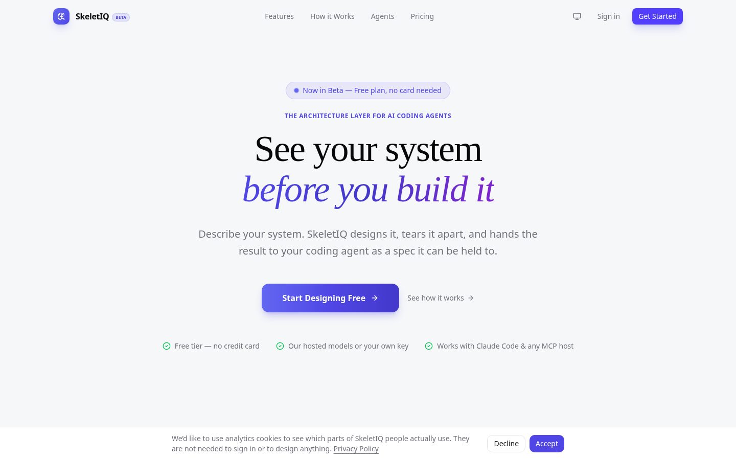 SkeletIQ Homepage
