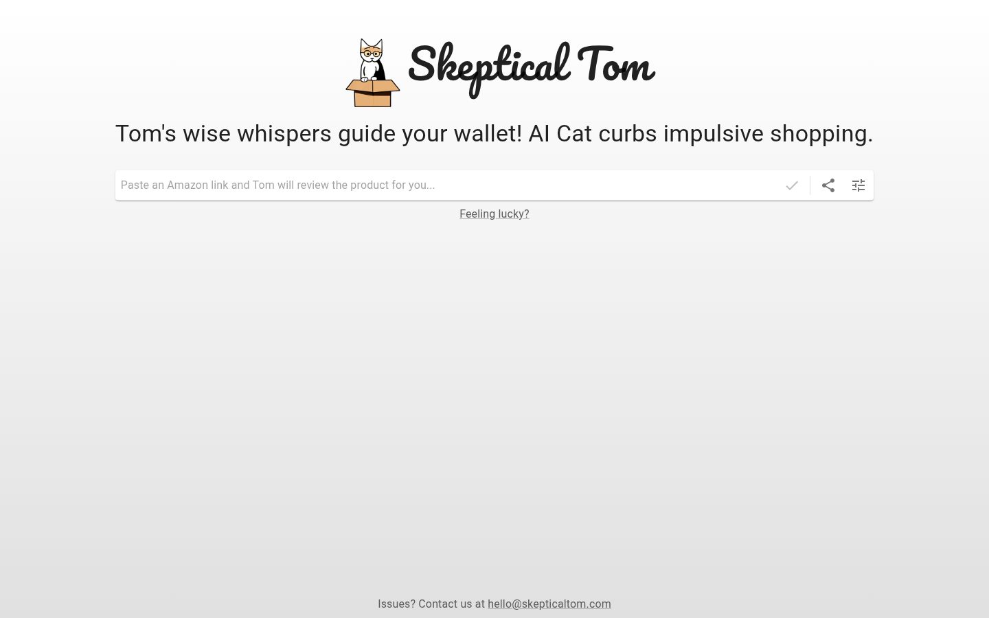 Skeptical Tom Homepage