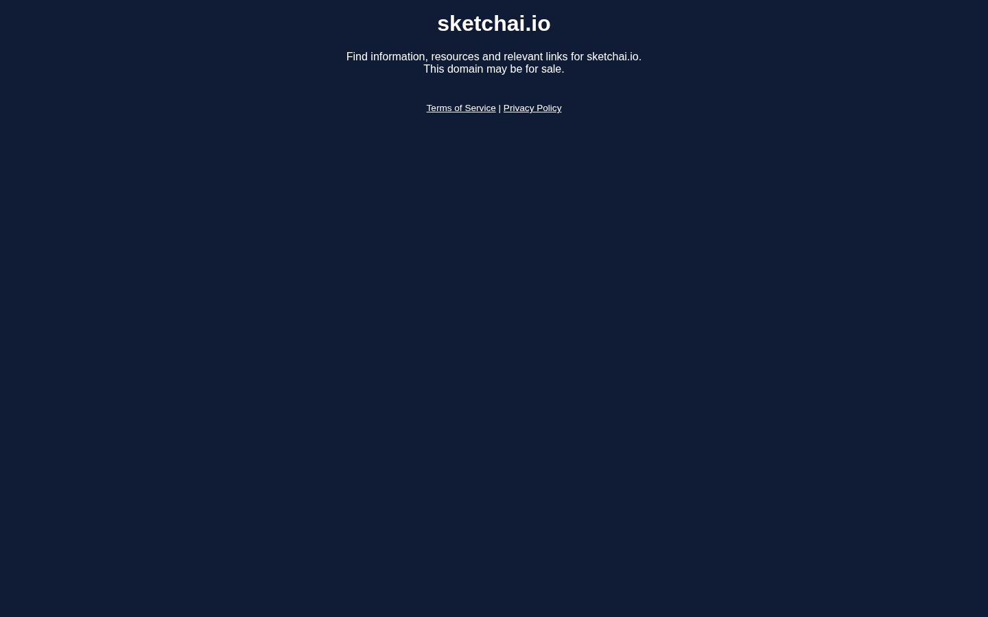 SketchAI Homepage