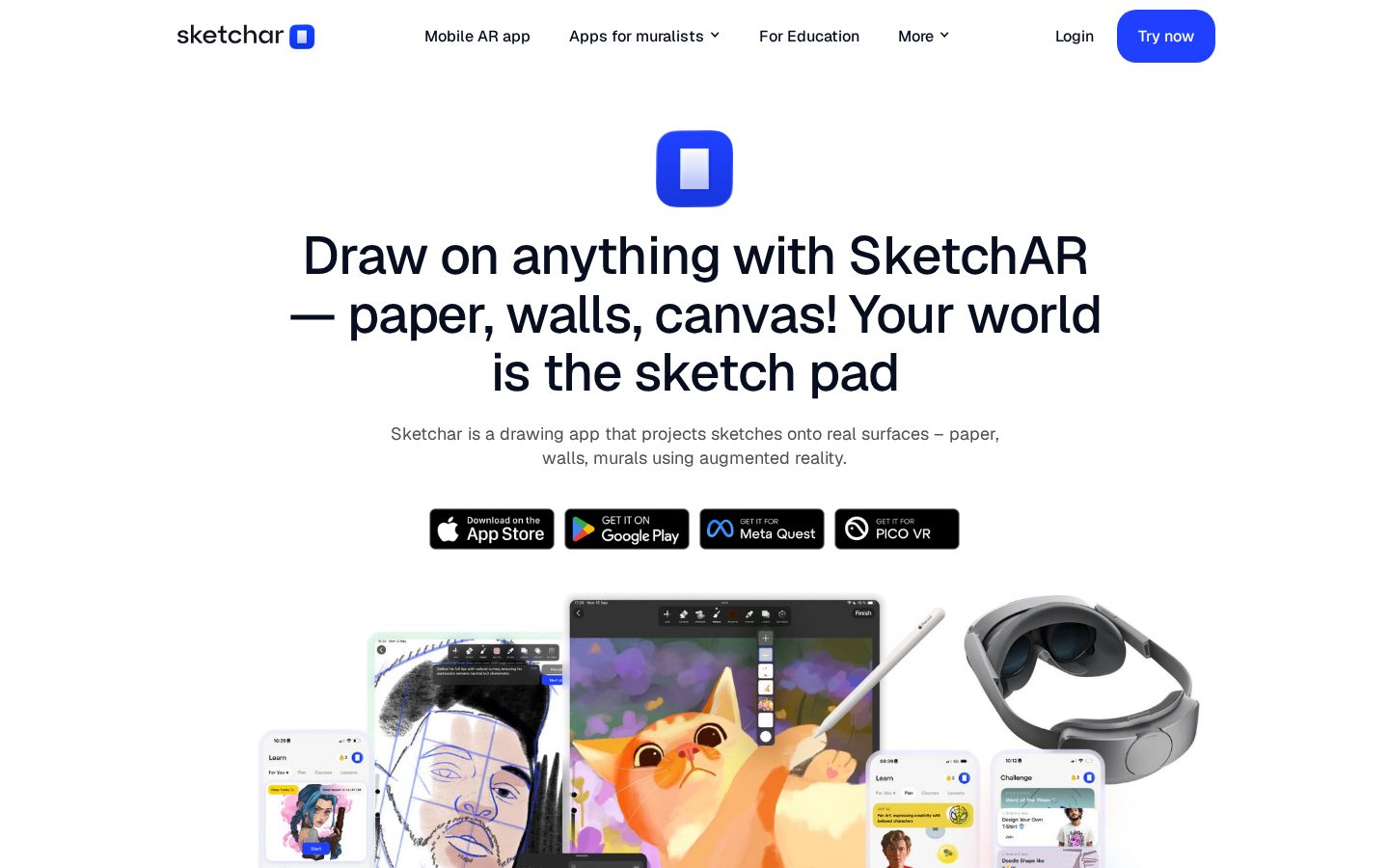 Sketchar Homepage