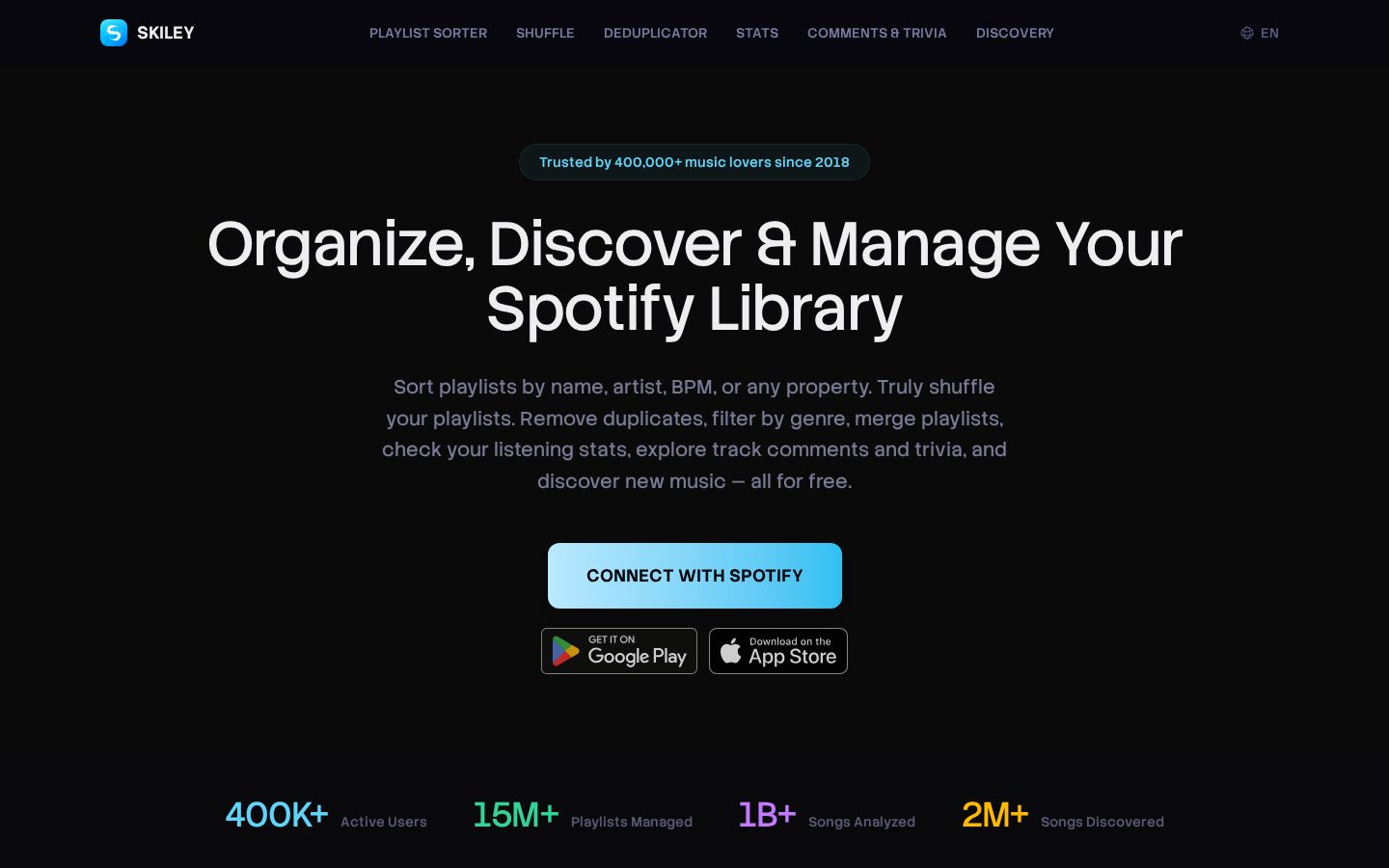Skiley Homepage