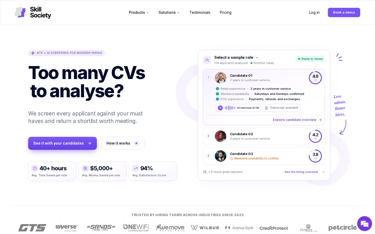 Skill Society Homepage