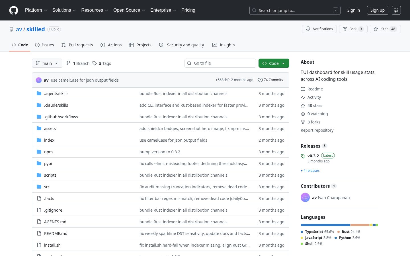 Skilled Homepage