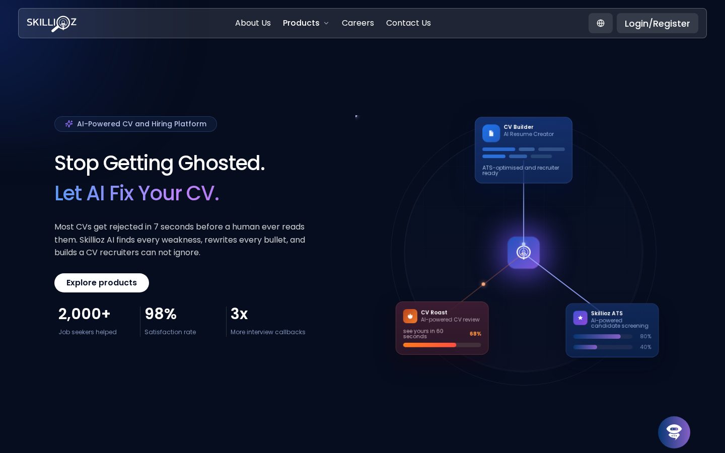 Skillioz Homepage