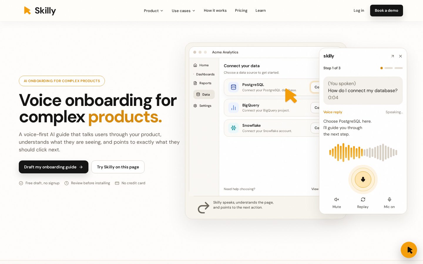 Skilly Homepage