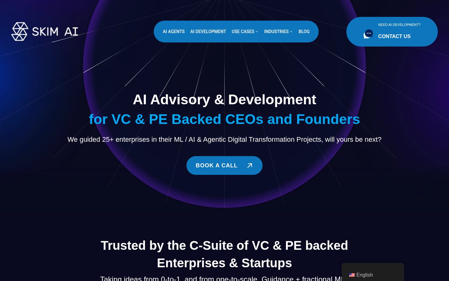 Skim Ai Homepage