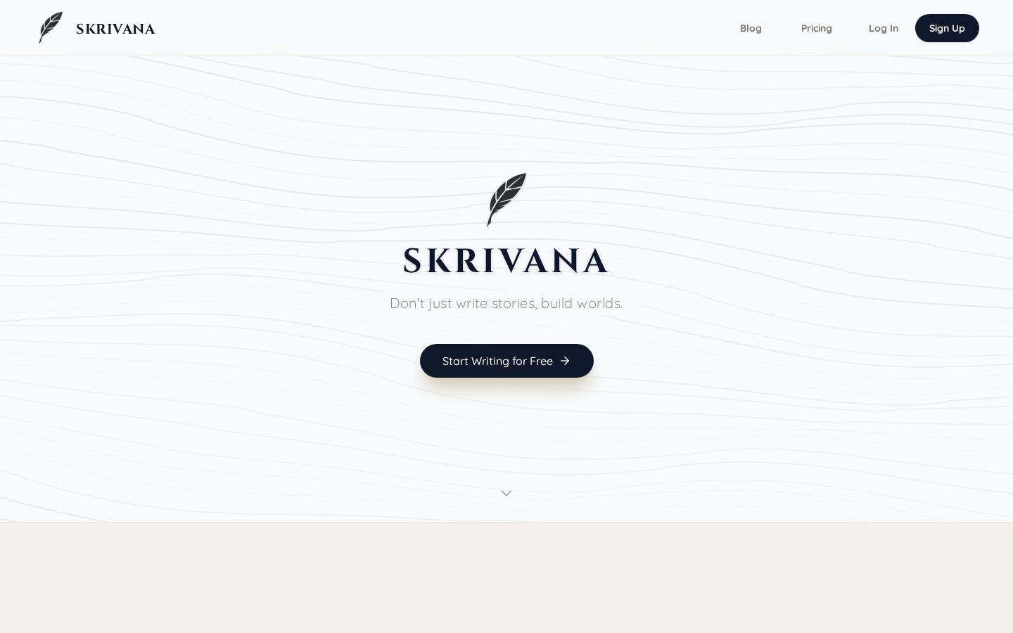 Skrivana Homepage