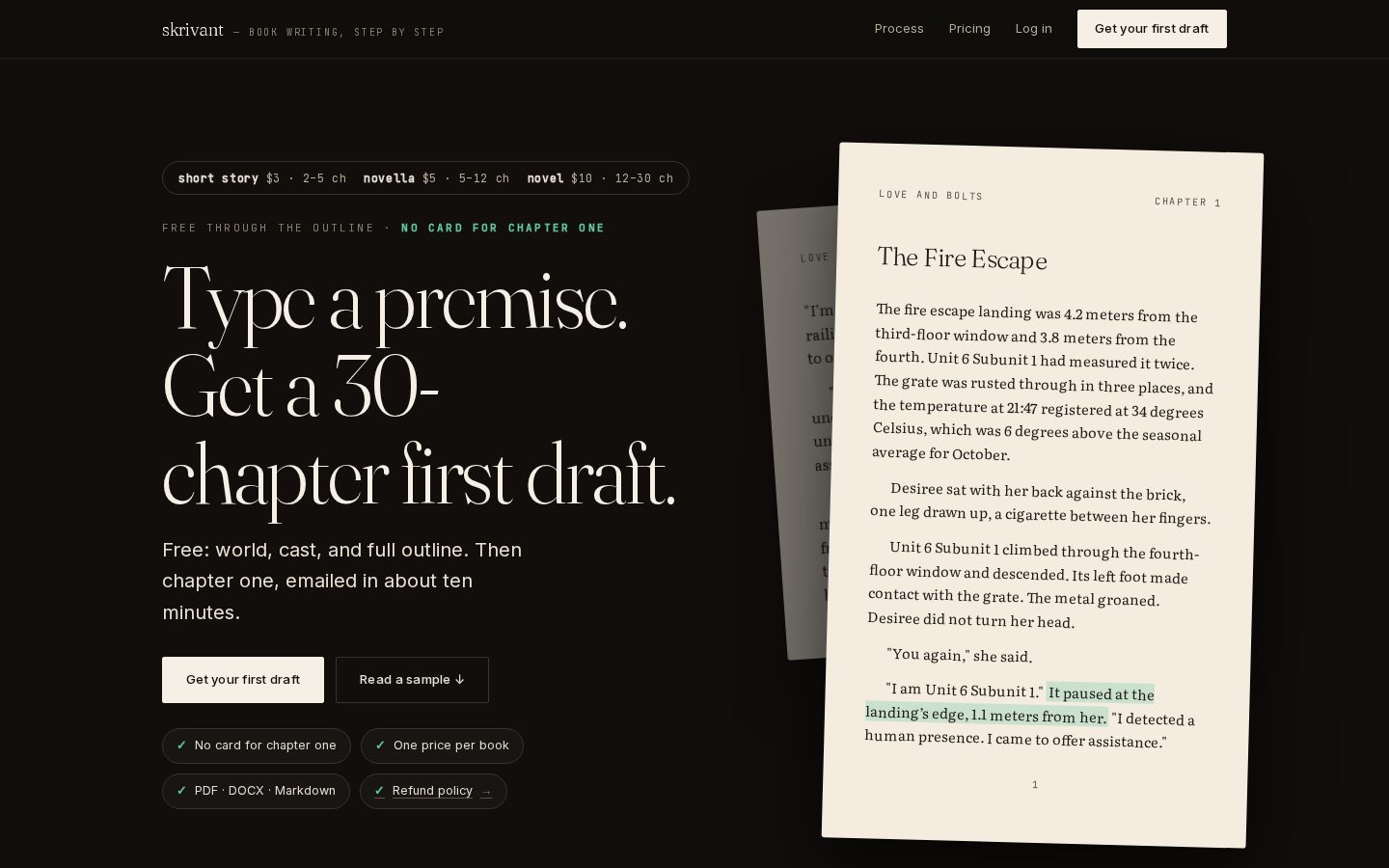 skrivant Homepage