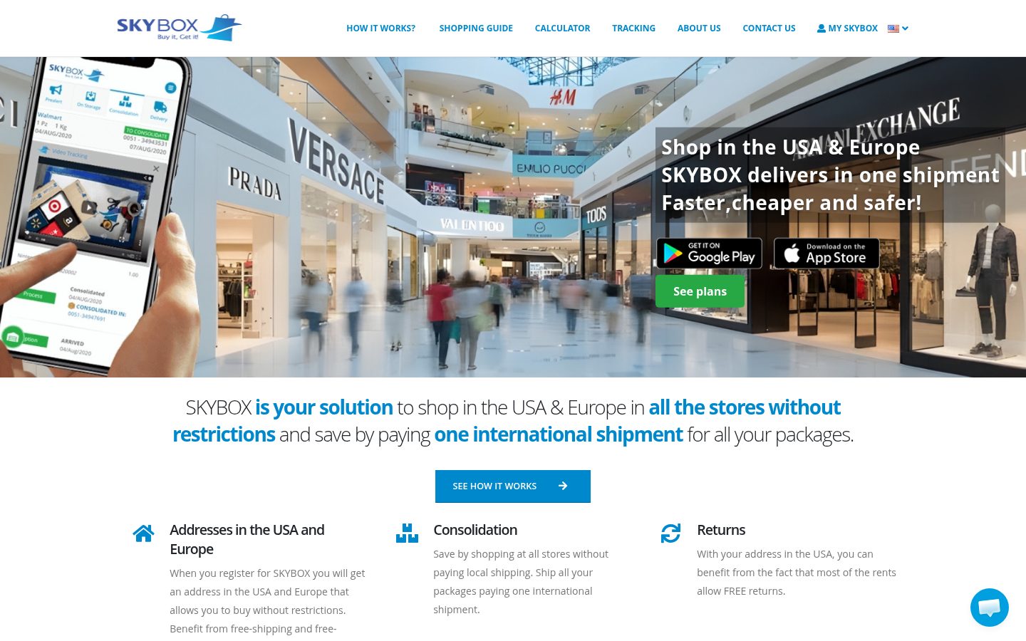 Skybox Homepage