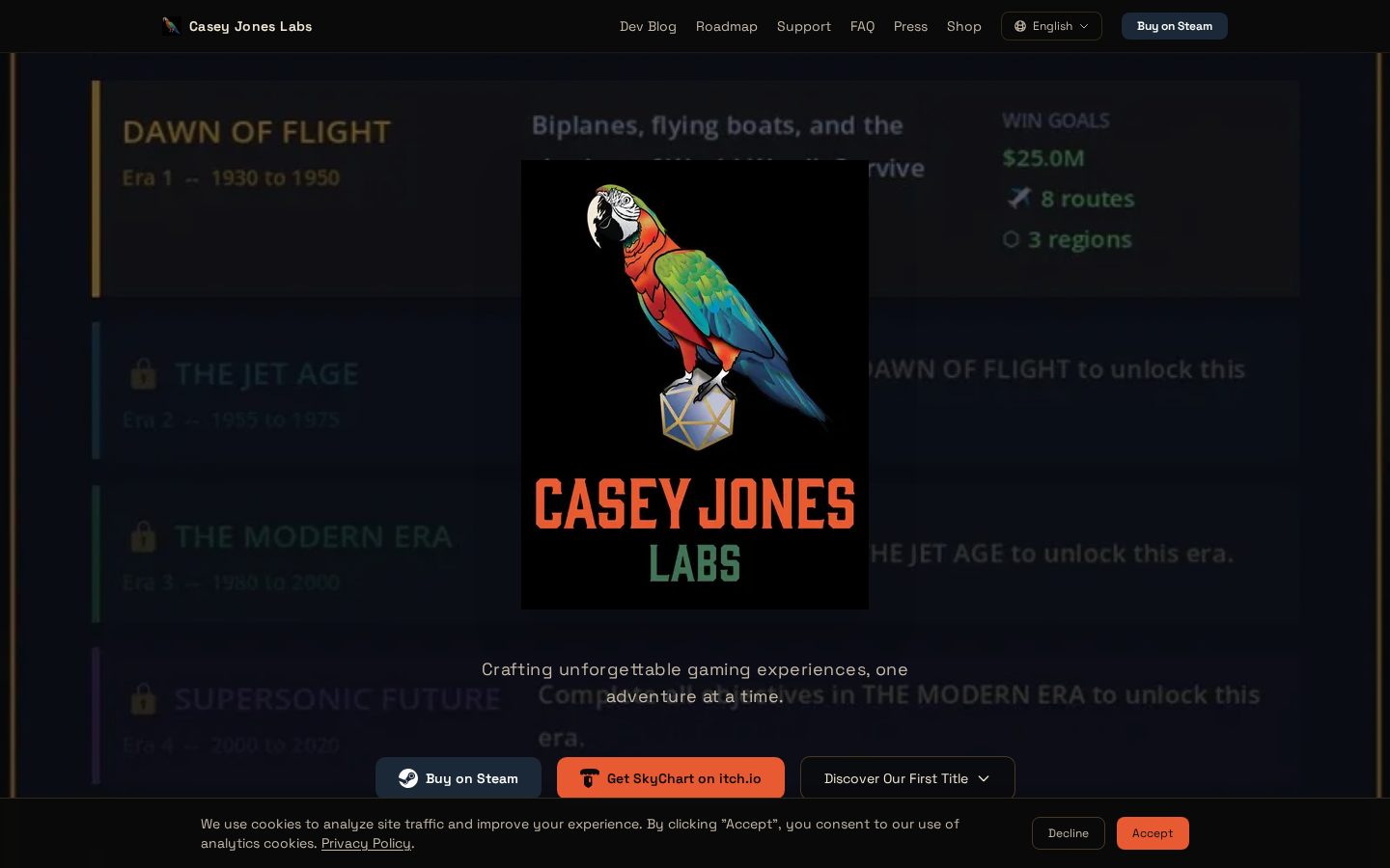 SkyChart Homepage