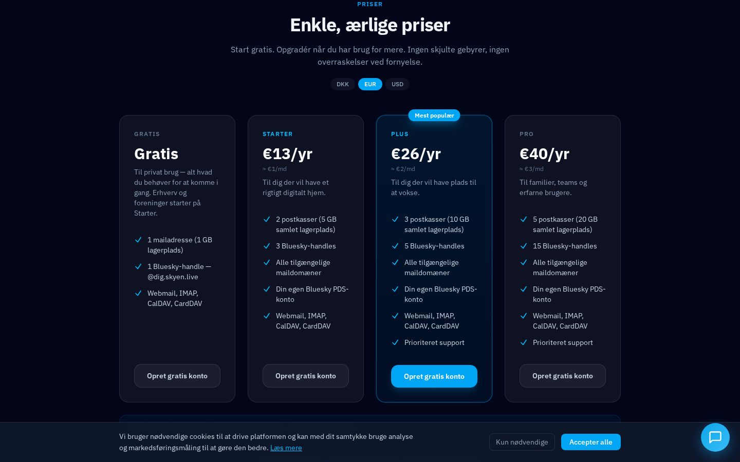 Skyen.live Pricing